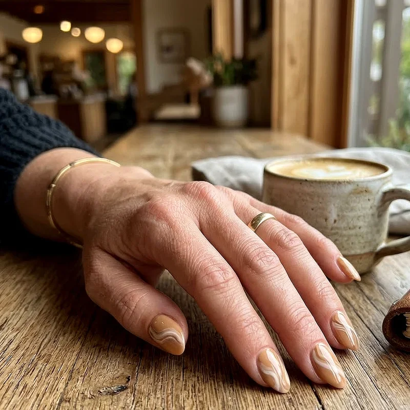 Short Almond Acrylic Nail Ideas