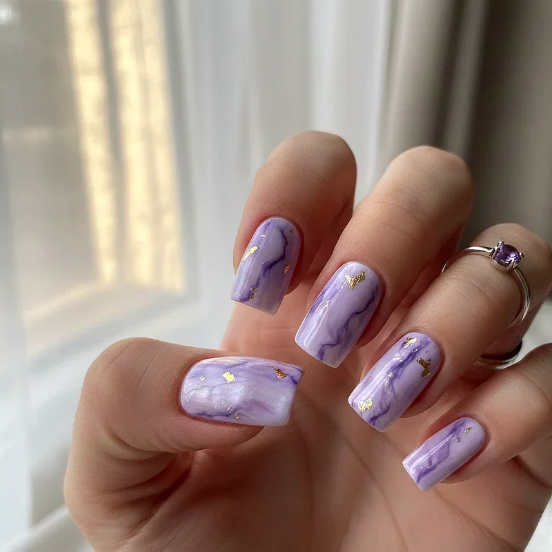 Light Purple Nail Ideas