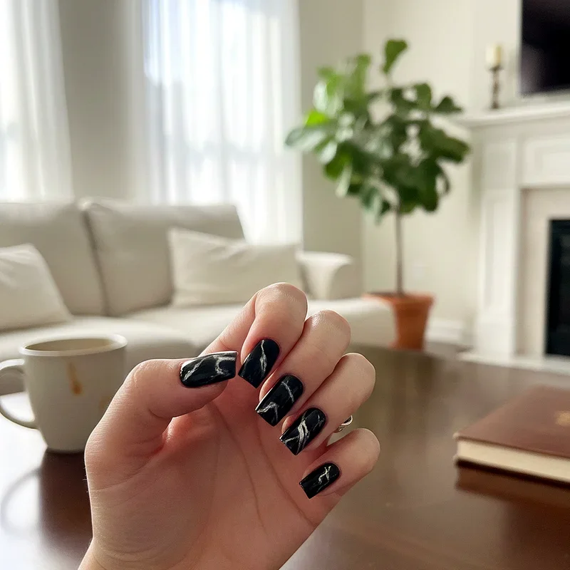 Black Summer Nail Ideas