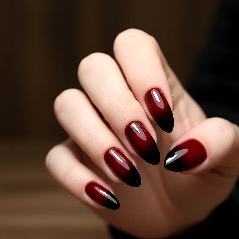 Dark Red Nail Ideas