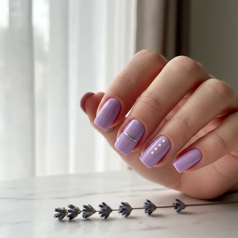 Light Purple Nail Ideas