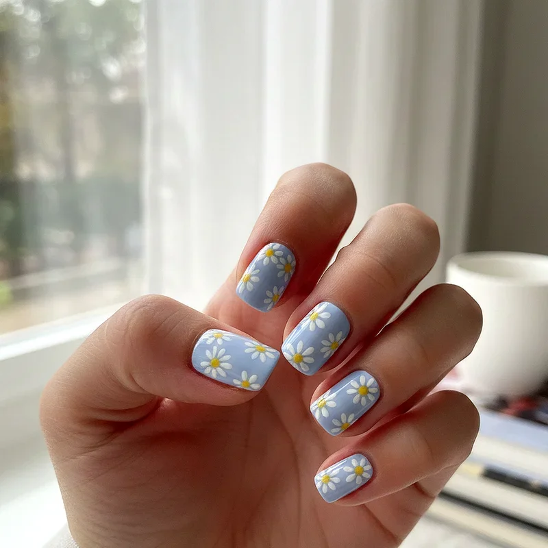 Light Blue Nail Ideas