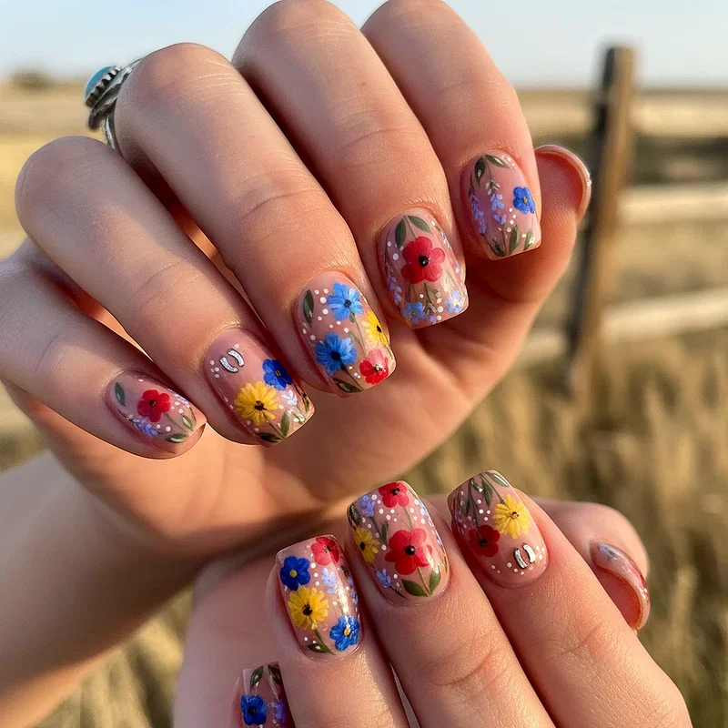 Cowgirl Nail Ideas