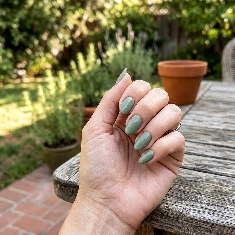 Short Almond Acrylic Nail Ideas