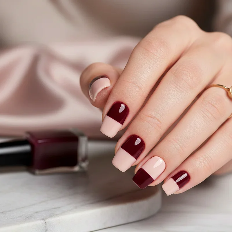 Burgundy Nail Ideas