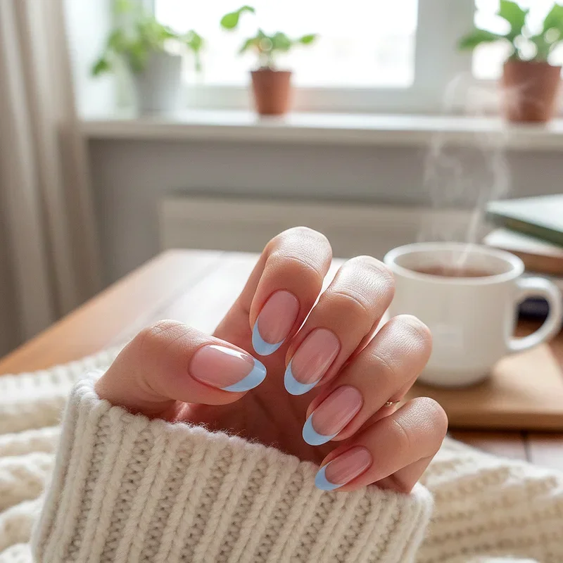 Blue Winter Nail Ideas