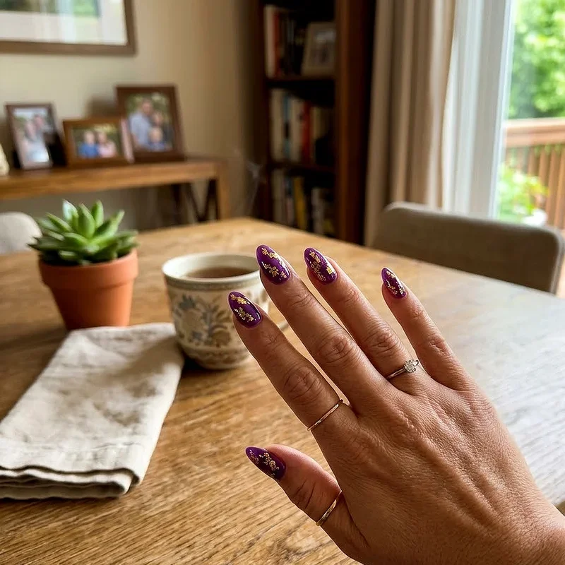 Summer Purple Nail Ideas