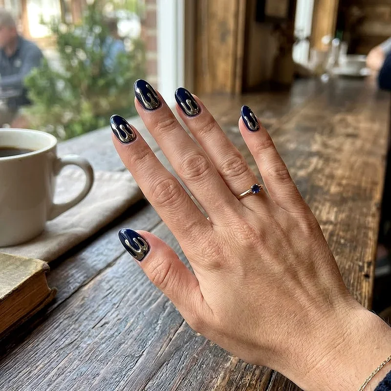 Dark Spring Nail Ideas