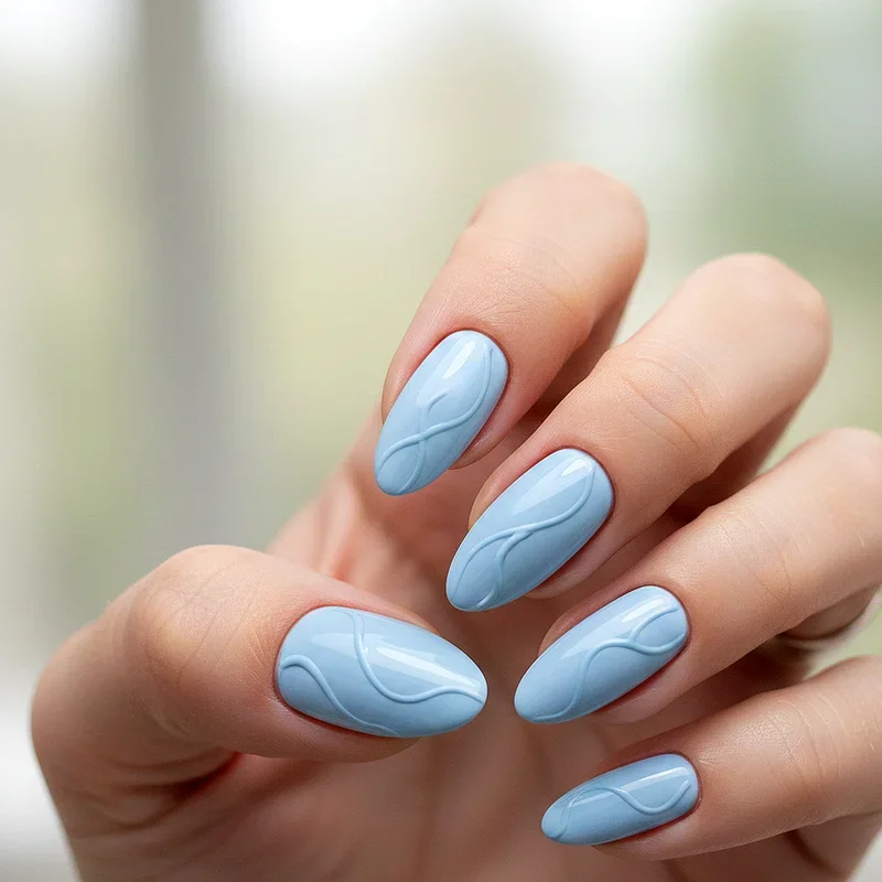 Light Blue Nail Ideas