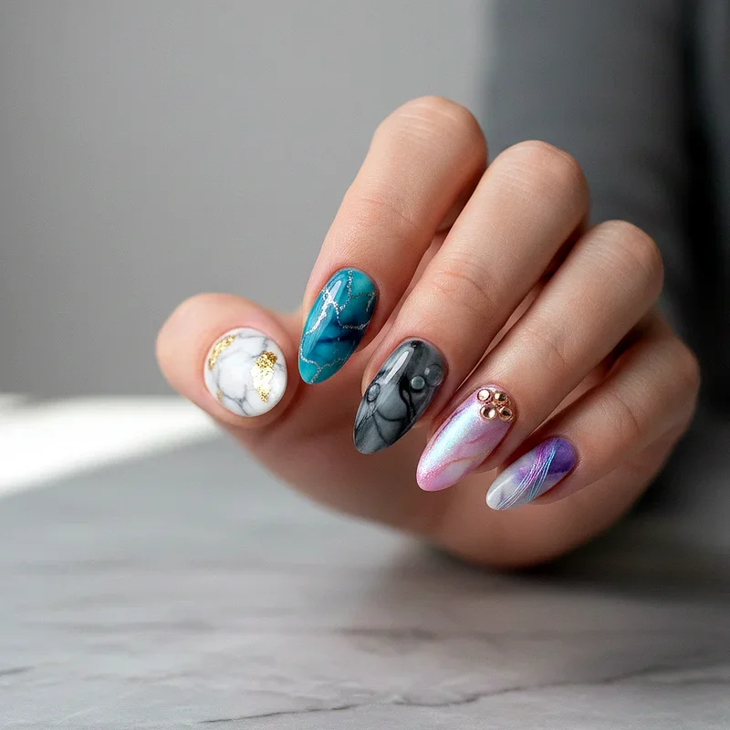 Marble Nail Ideas