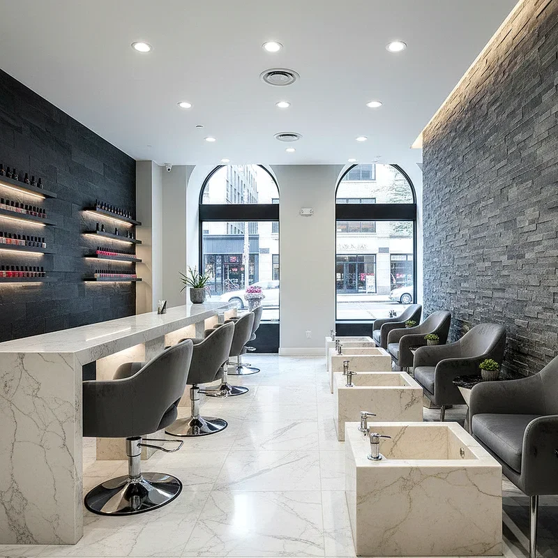 Modern Nail Salon Design Ideas
