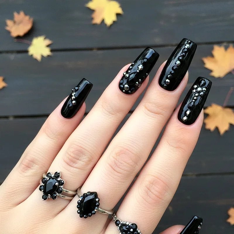 Black Fall Nail Ideas