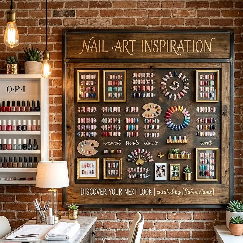 Nail Salon Decor Ideas