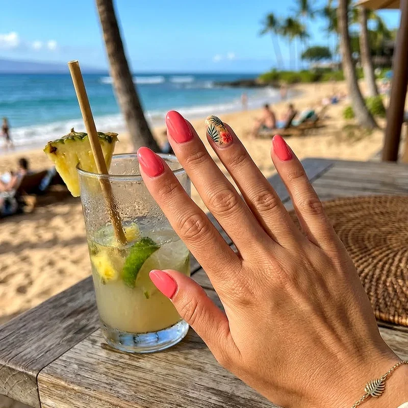 Summer Pink Nail Ideas