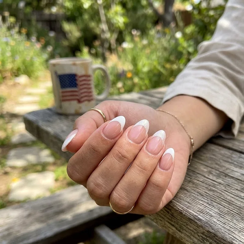 Short Almond Acrylic Nail Ideas