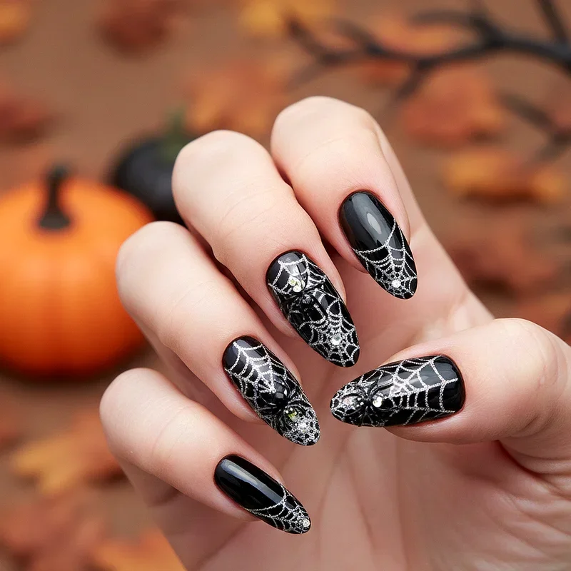 Black Fall Nail Ideas