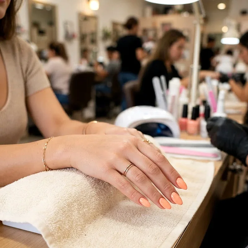 Bright Orange Nail Ideas