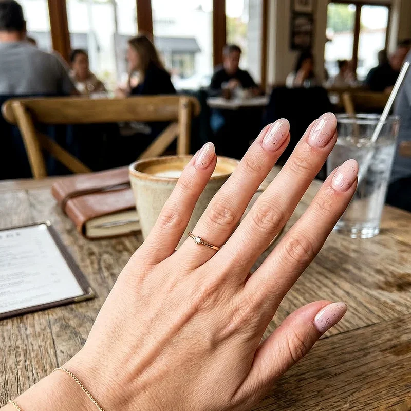 Short Almond Acrylic Nail Ideas