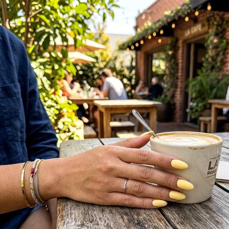 Light Yellow Nail Ideas