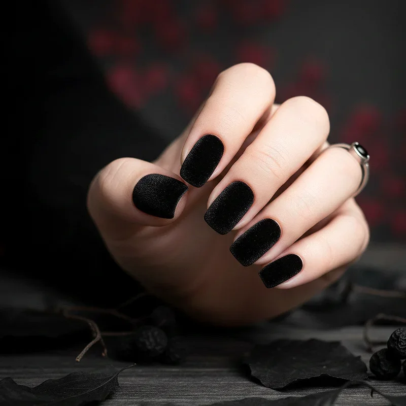 Black Fall Nail Ideas