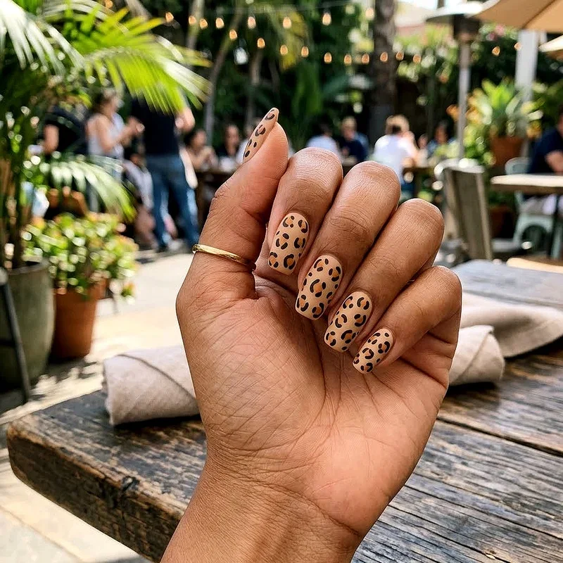 Cheetah Nail Ideas