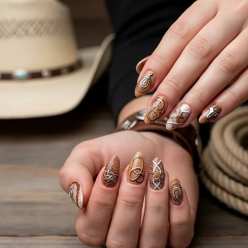 Cowgirl Nail Ideas