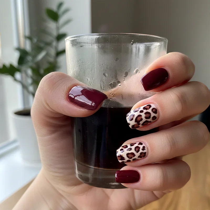 Burgundy Nail Ideas