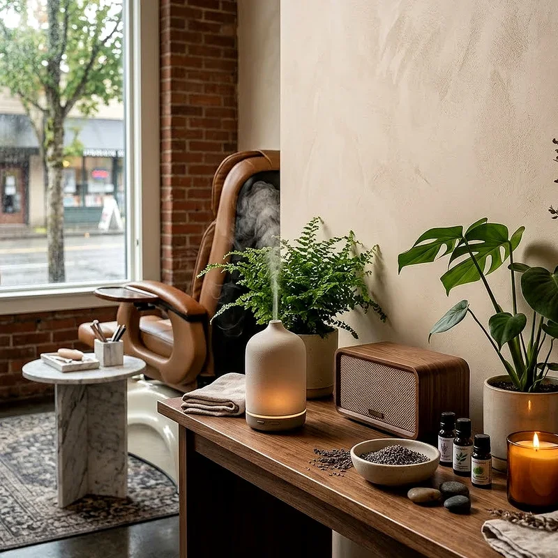 Nail Salon Decor Ideas