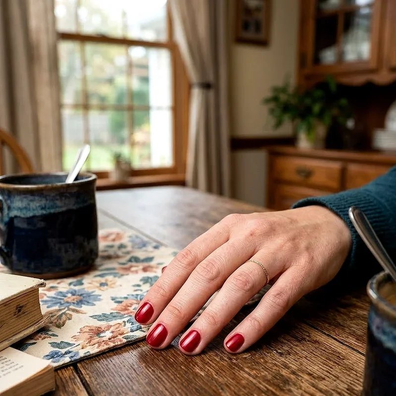 One-Color Short Nail Ideas