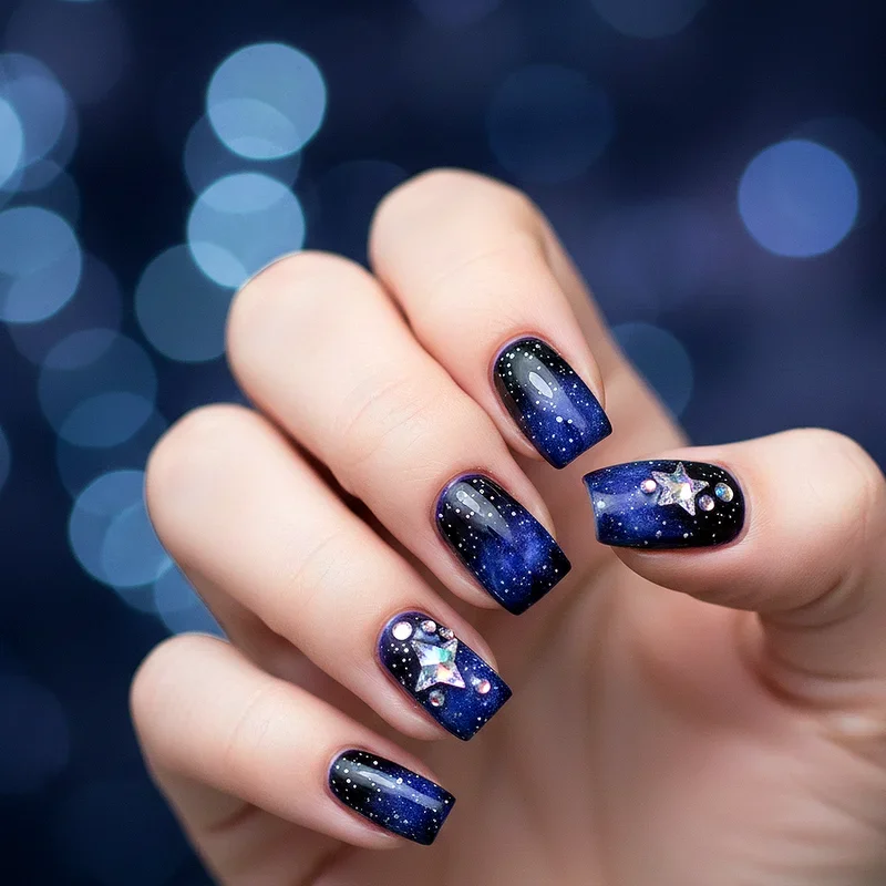 Rhinestone Nail Ideas