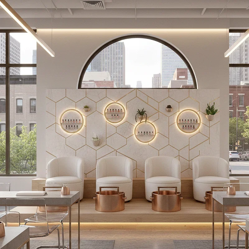 Modern Nail Salon Design Ideas