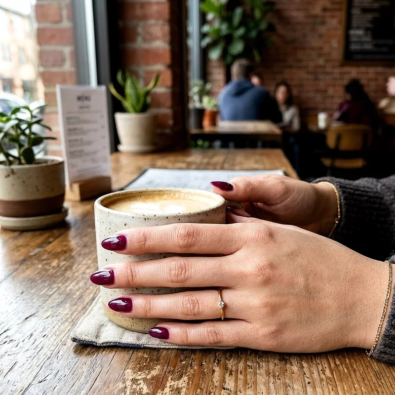 Short Almond Acrylic Nail Ideas