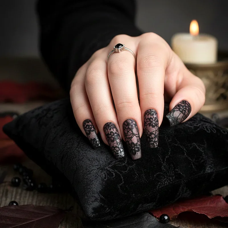 Black Fall Nail Ideas