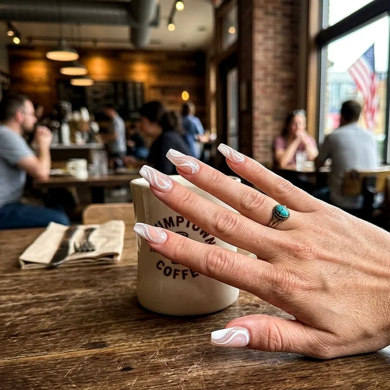 French Coffin Nail Ideas
