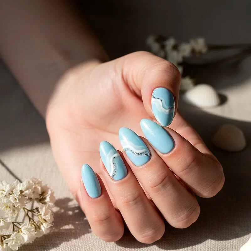 Light Blue Nail Ideas