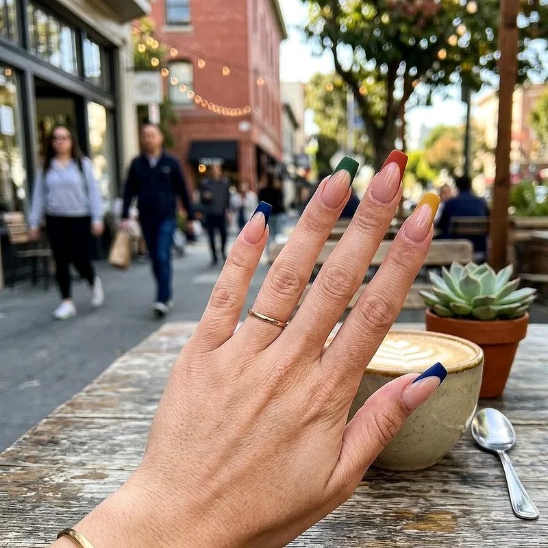 French Coffin Nail Ideas