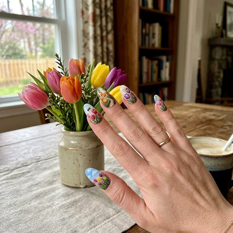 Acrylic March Nail Ideas