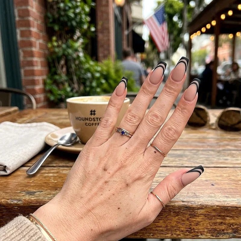 French Coffin Nail Ideas