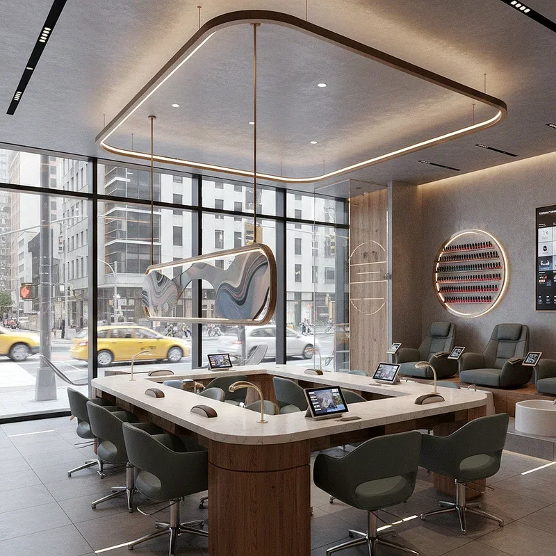 Modern Nail Salon Design Ideas