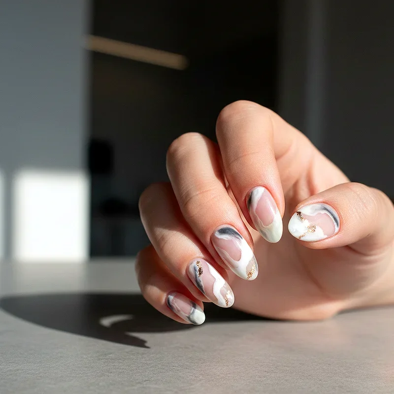 Marble Nail Ideas