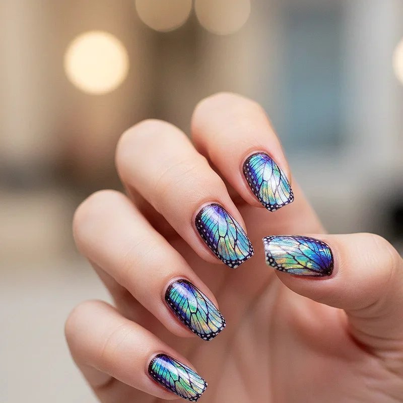 Holographic Nail Ideas