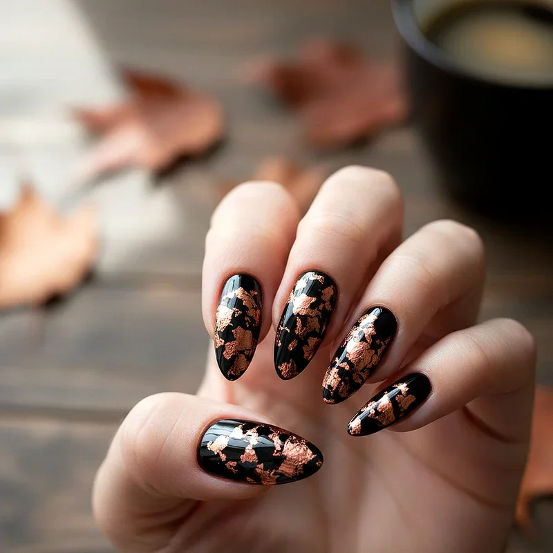 Black Fall Nail Ideas