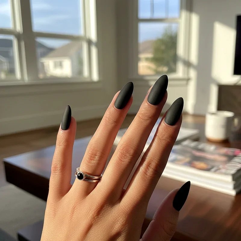 Black Summer Nail Ideas