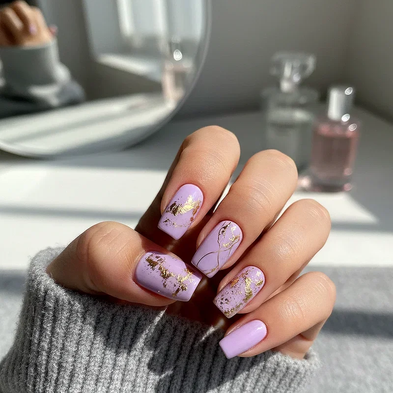 Light Purple Nail Ideas