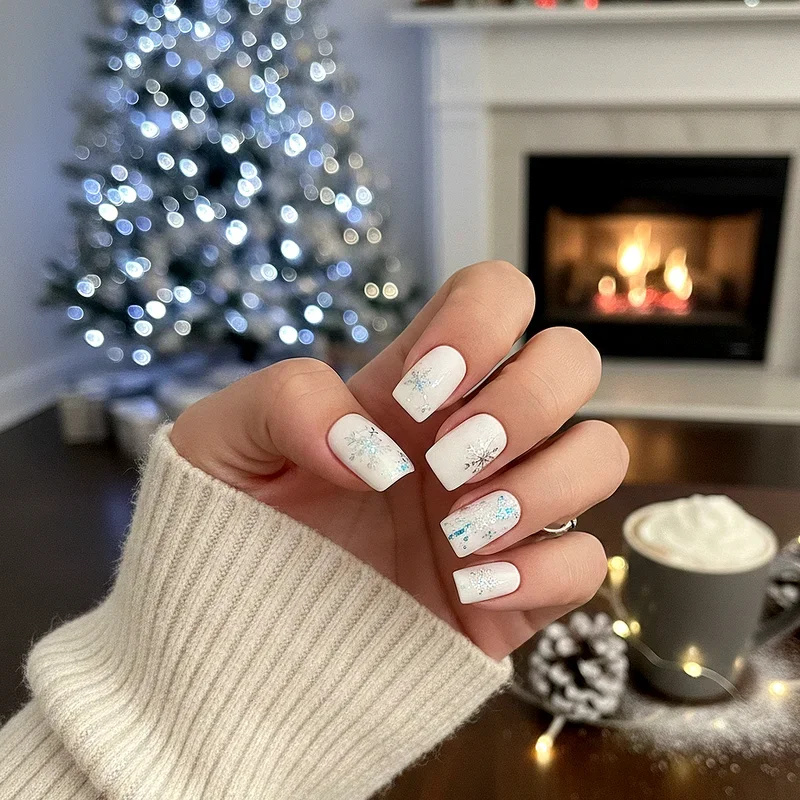 Christmas Short Nail Ideas