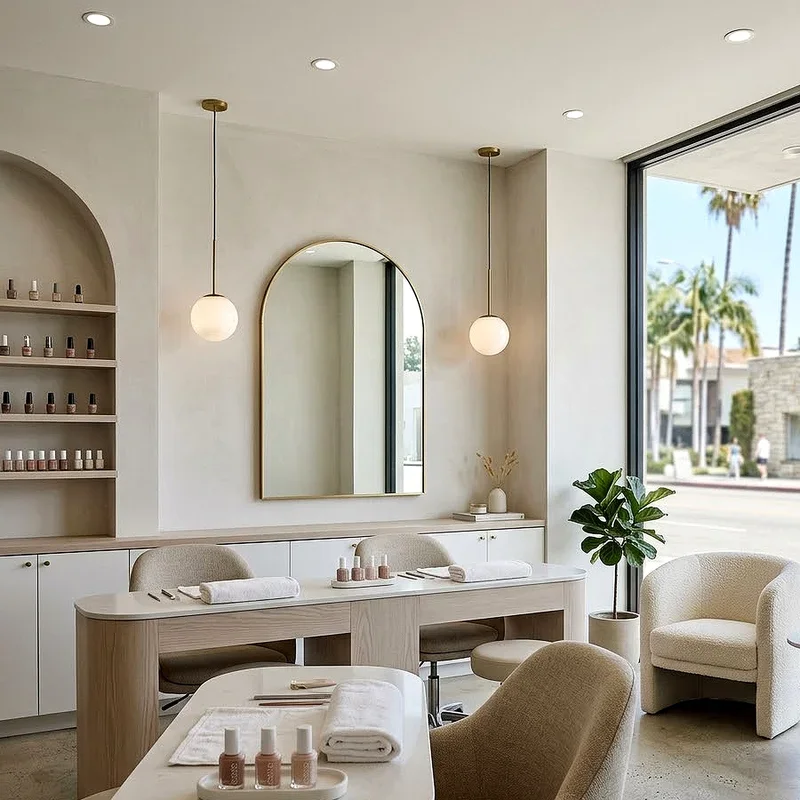 Nail Salon Decor Ideas