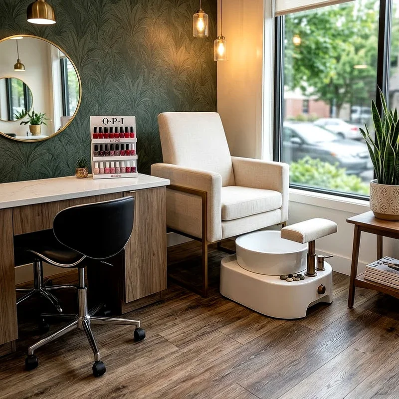 Nail Salon Decor Ideas