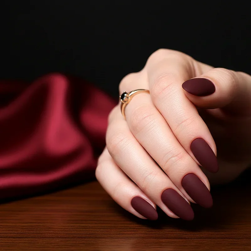 Burgundy Nail Ideas