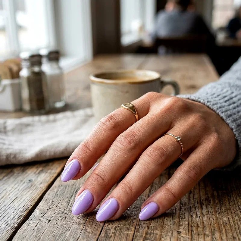 Short Almond Acrylic Nail Ideas