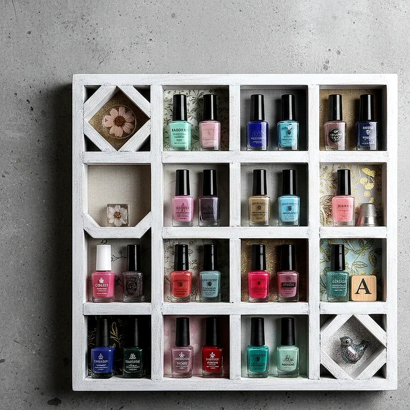 Nail Polish Storage Ideas